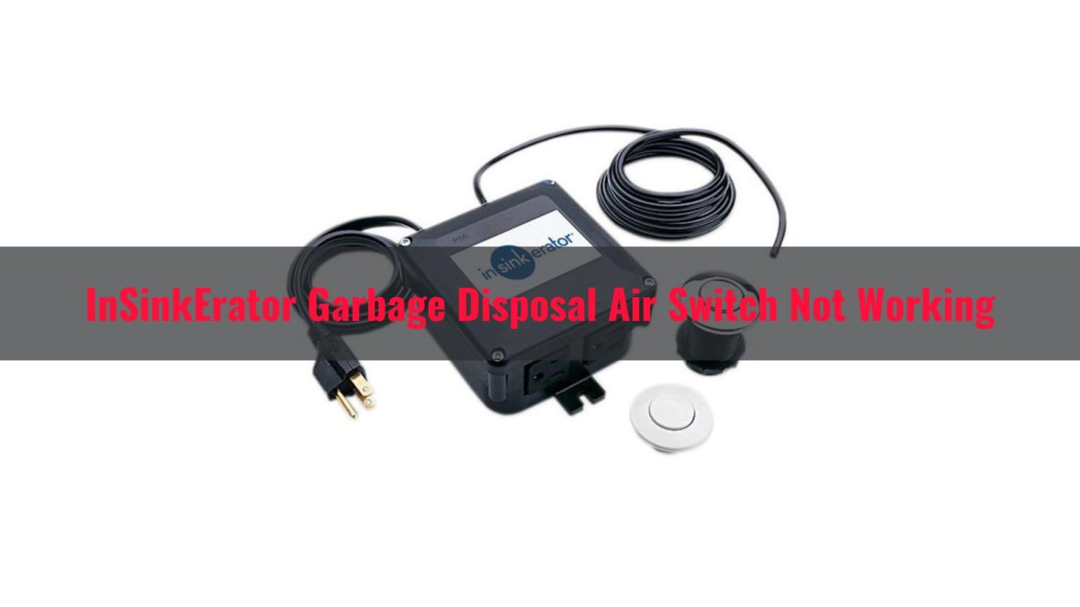 InSinkErator Garbage Disposal Reset Button