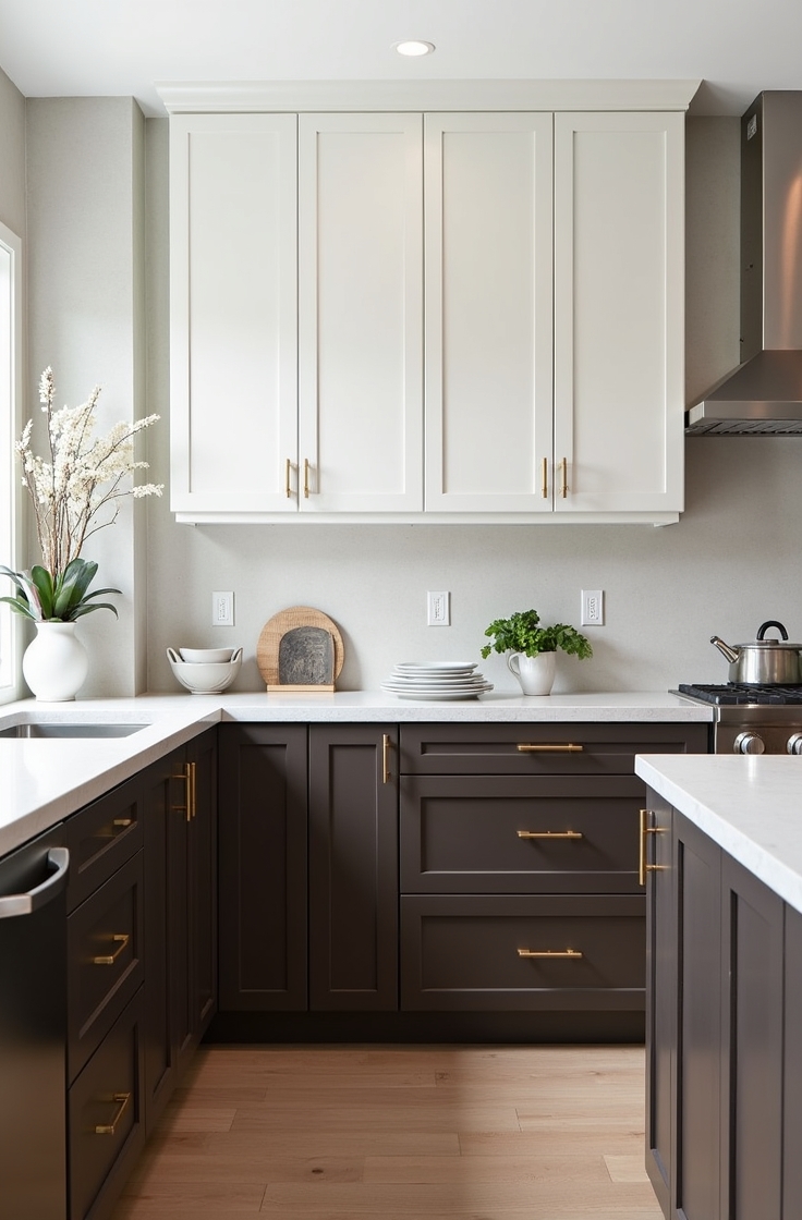 15 Stunning Kitchen Ideas with Dark Brown Cabinets