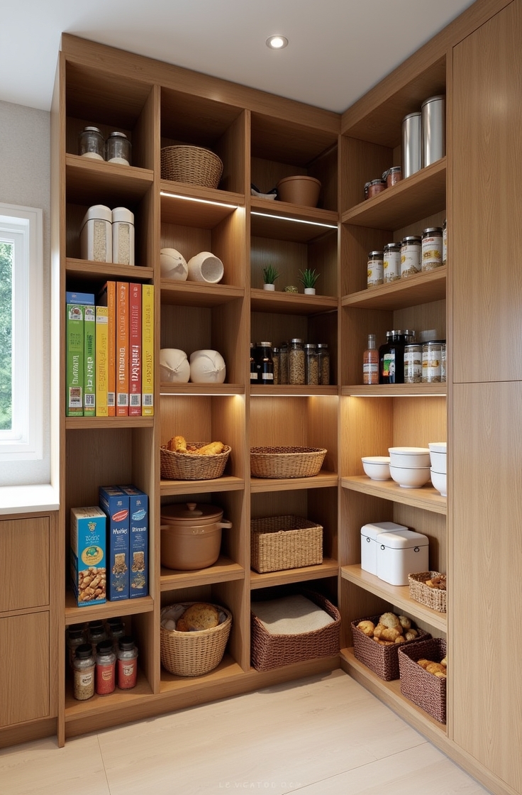 15 L-Shaped Pantry Ideas for Stylish and Functional Storage