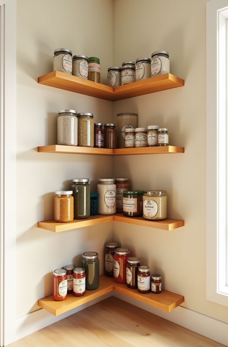 15 L-Shaped Pantry Ideas for Stylish and Functional Storage
