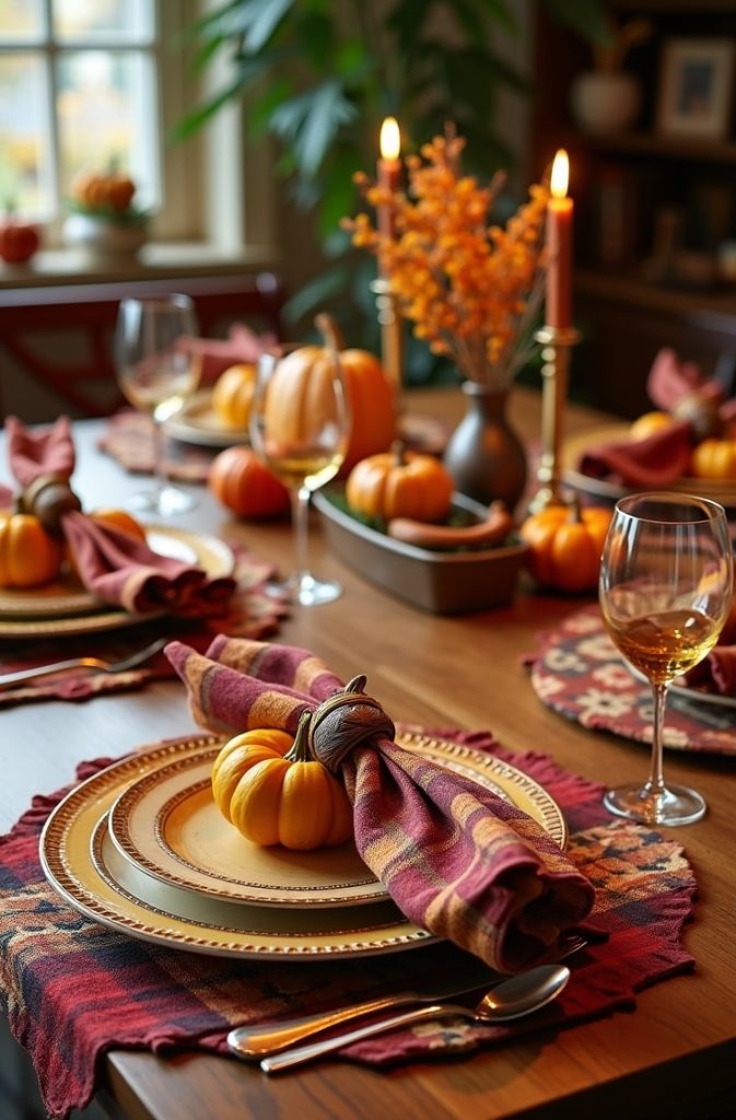  Autumnal Dishware and Linens