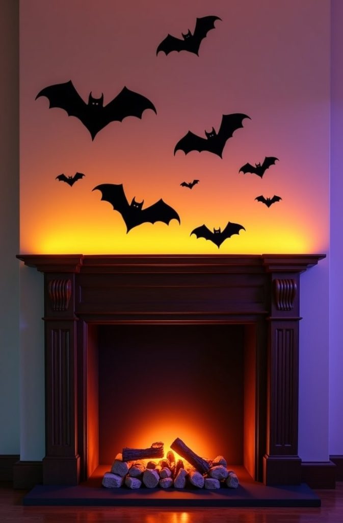 Bat Swarm Silhouettes