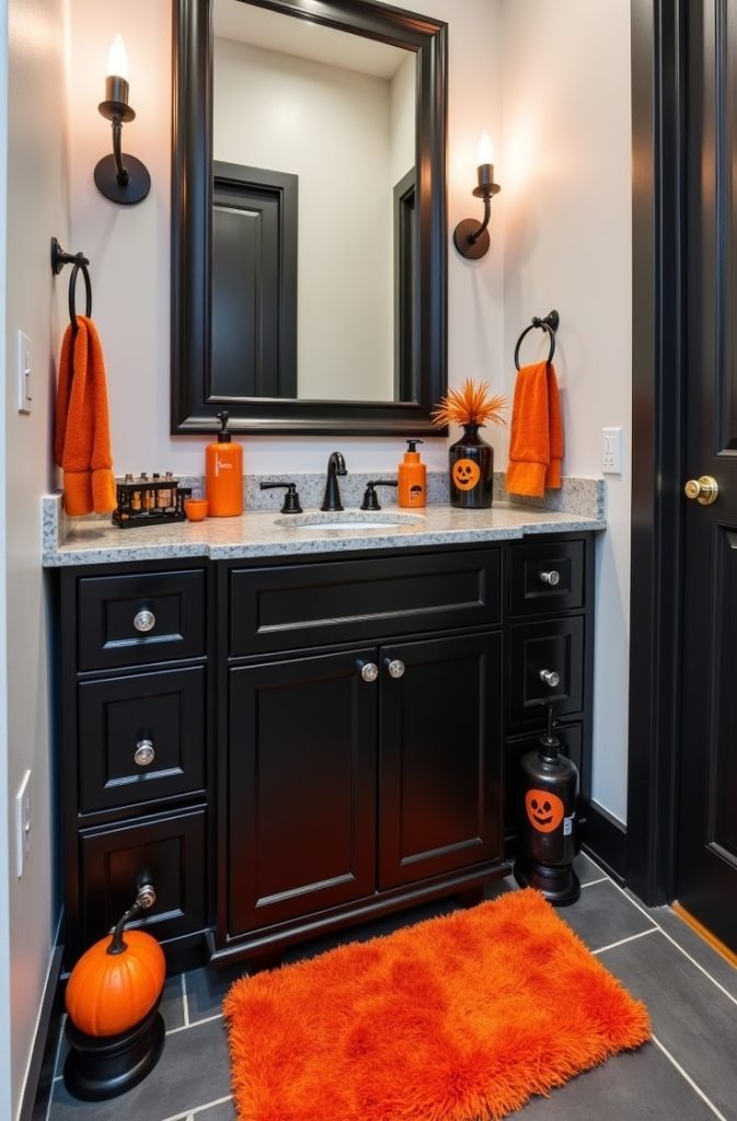 Black and Orange Color Scheme