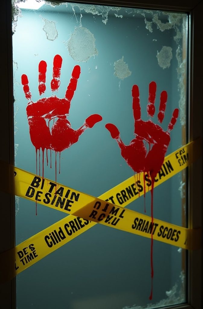Bloody Handprint Horror