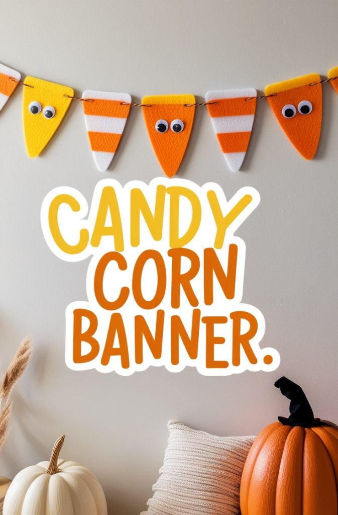 Candy Corn Banner