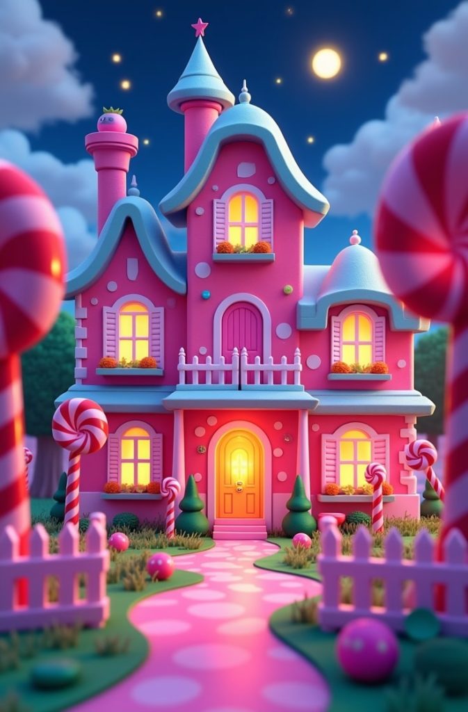 Candy-Themed Haunted House