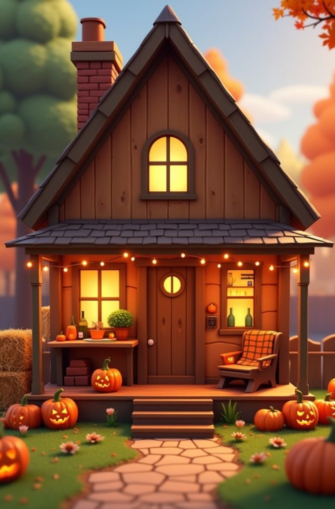 Cozy Pumpkin Patch Cottage