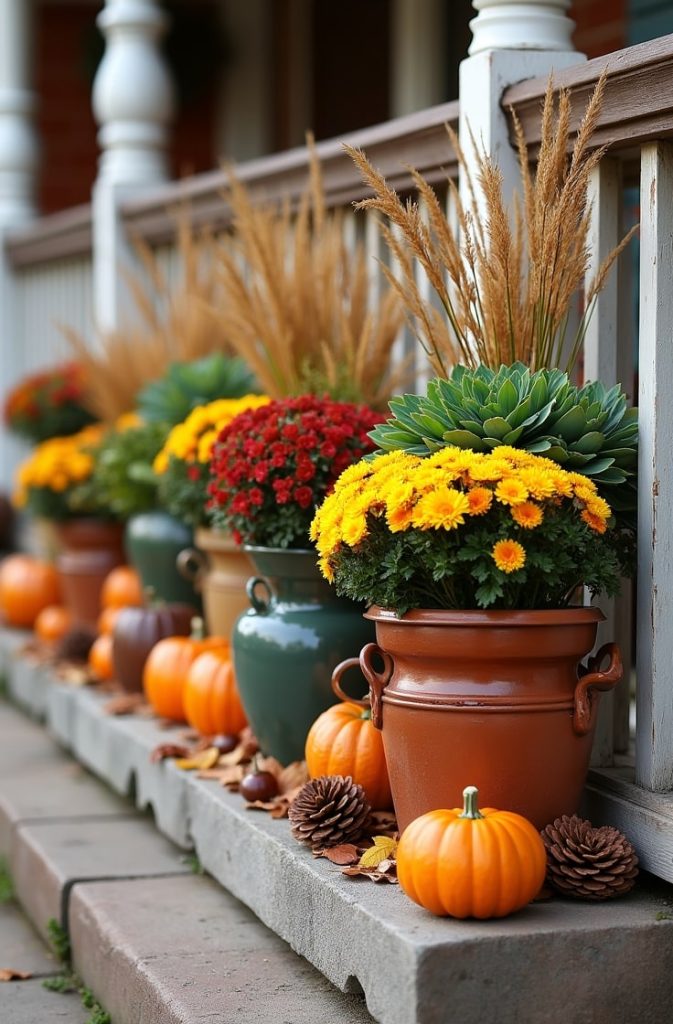 Fall Planter Arrangements