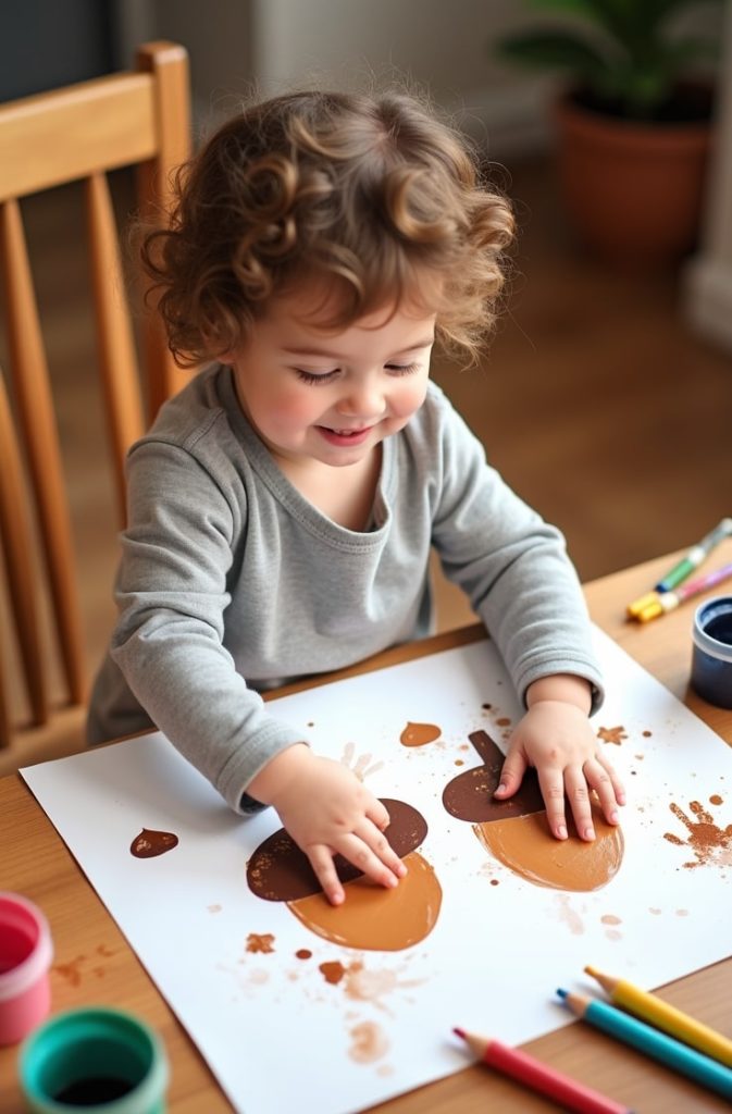 Fingerprint Acorn Art