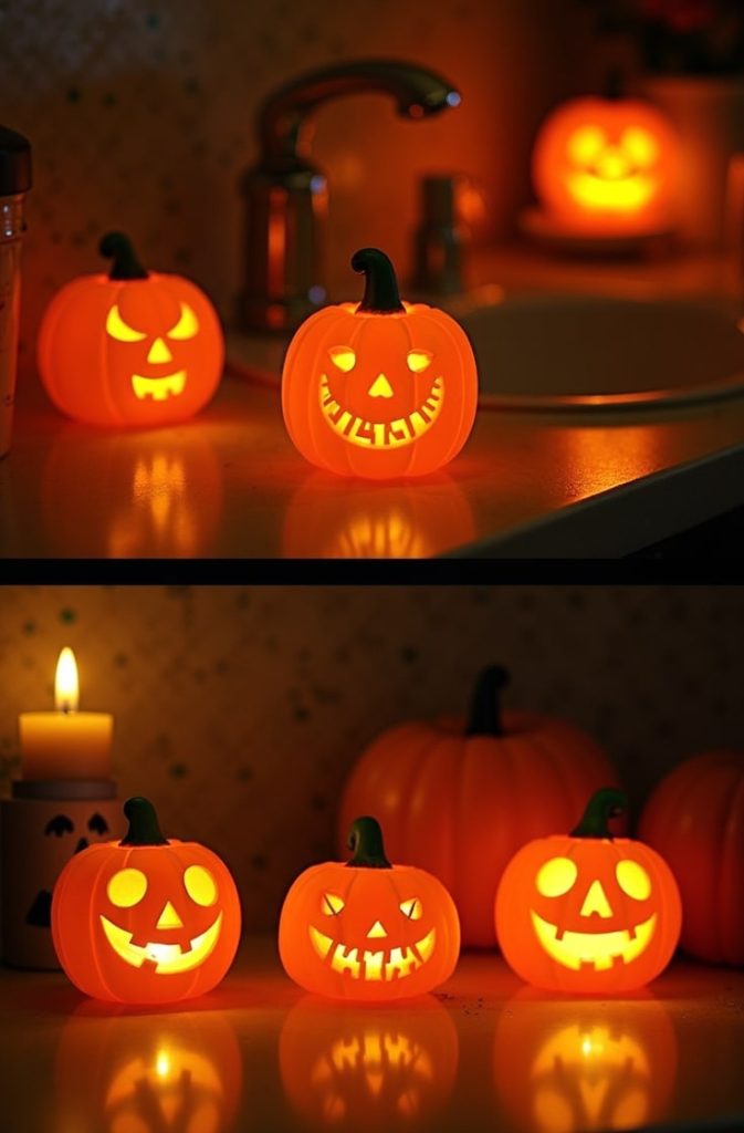 Glowing Jack-o’-Lanterns