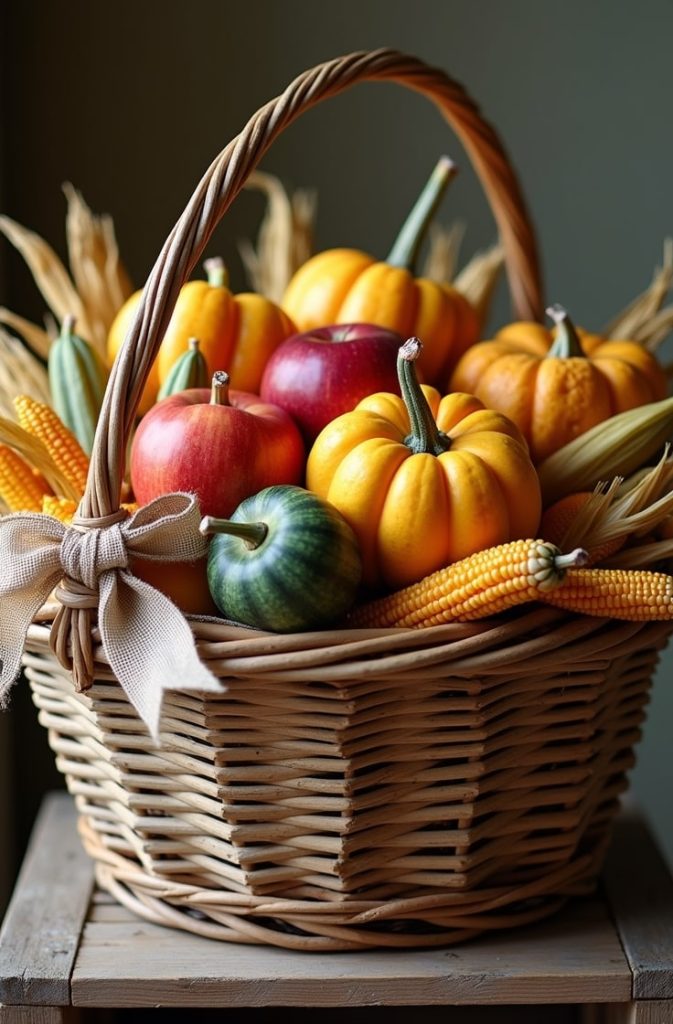 Harvest Basket Display