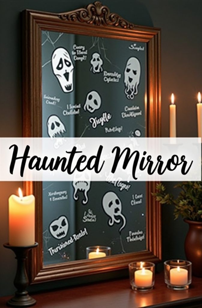 Haunted Mirror Decals