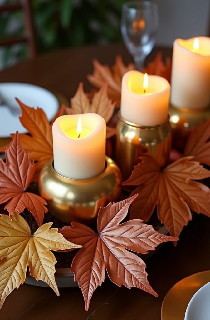 Metallic and Leaf Combo