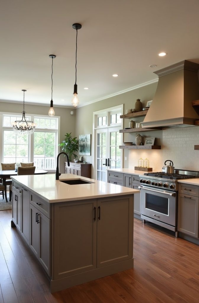  Monochrome Modern Kitchen