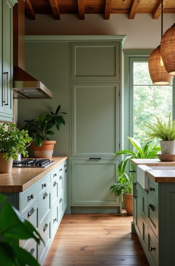 Nature-Inspired Kitchen