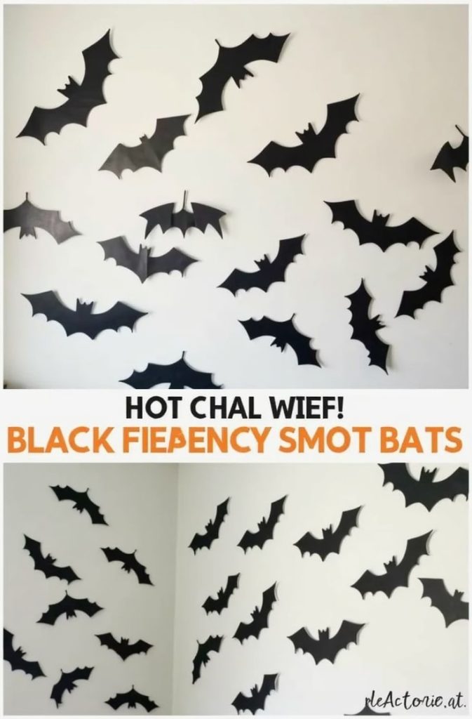 Paper Bat Swarms