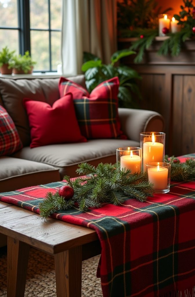 Plaid and Tartan Accents