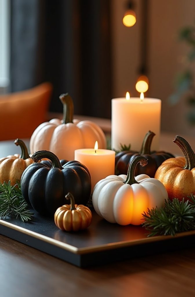 Pumpkin Centerpieces
