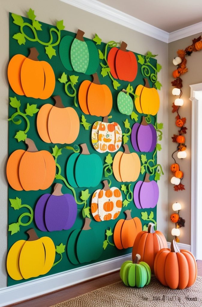 Pumpkin Patch Wall Collage