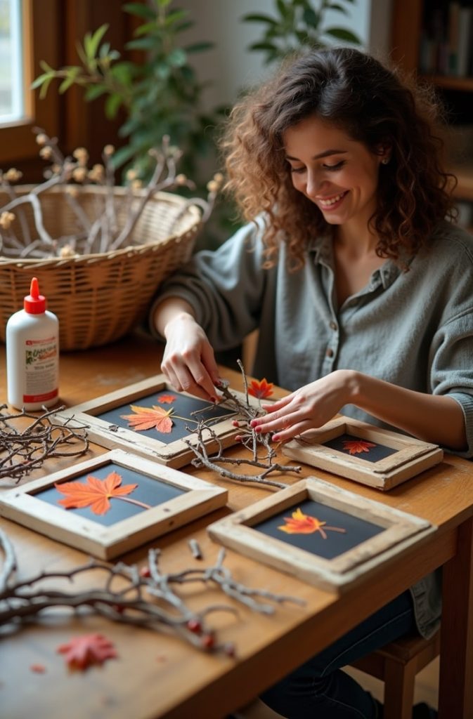 Rustic Twig Picture Frames