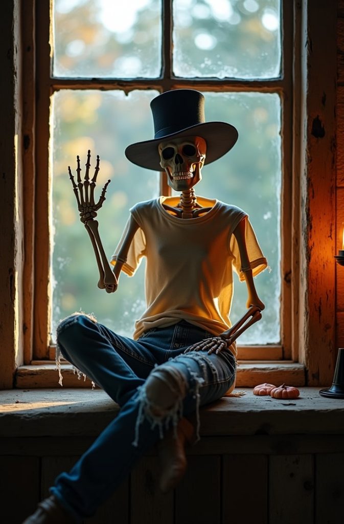 Skeleton in the Window