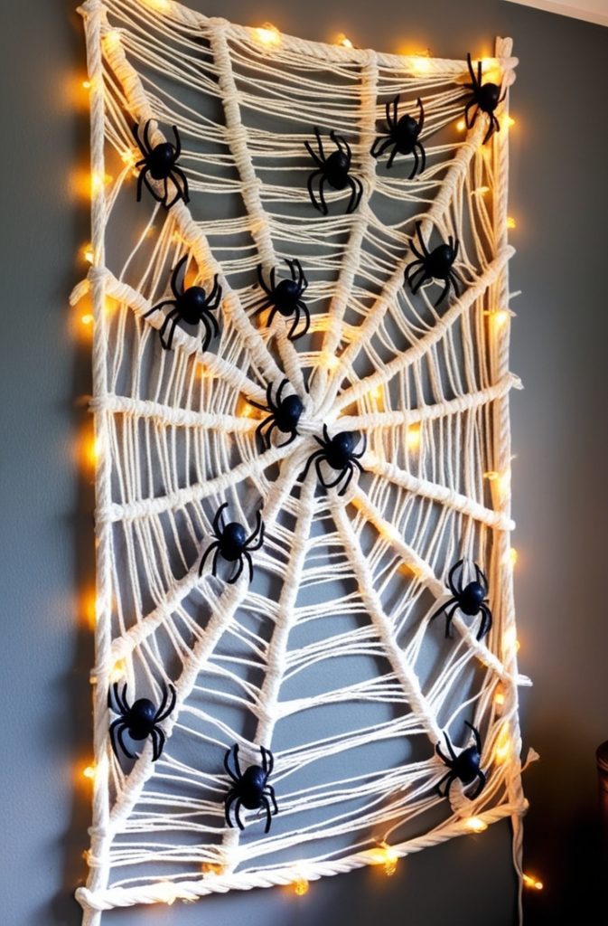 Spider Web Wall Installation