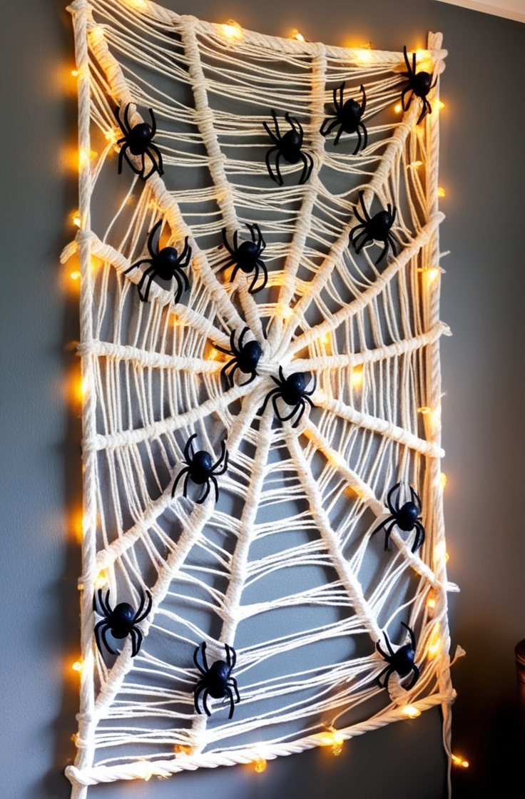 Spider Web Wall Installation