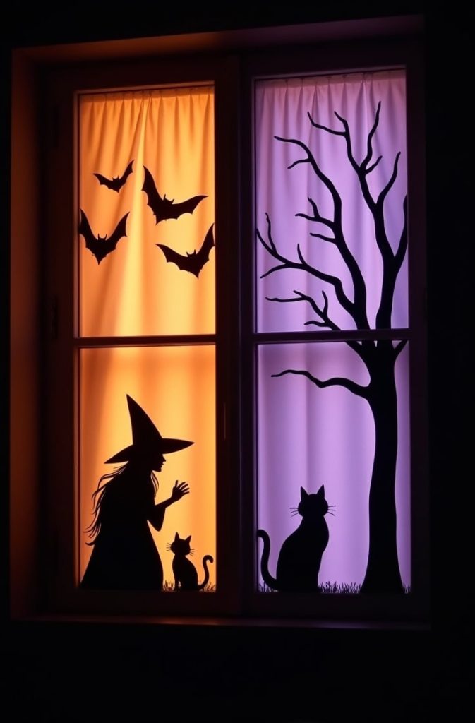 Spooky Silhouette Scenes