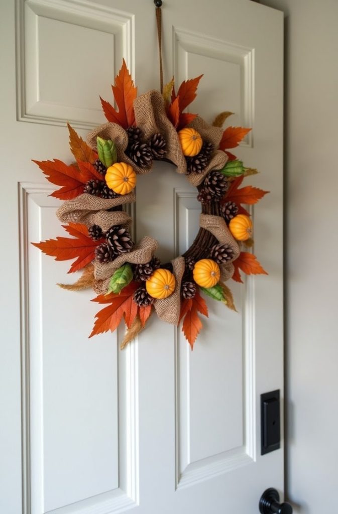 Window Clings with Fall Motifs