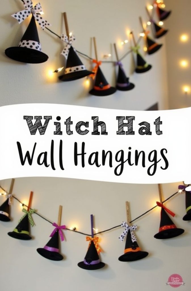 Witch Hat Wall Hangings