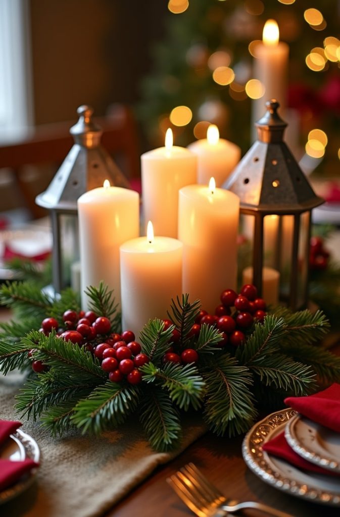 Candlelit Centerpieces