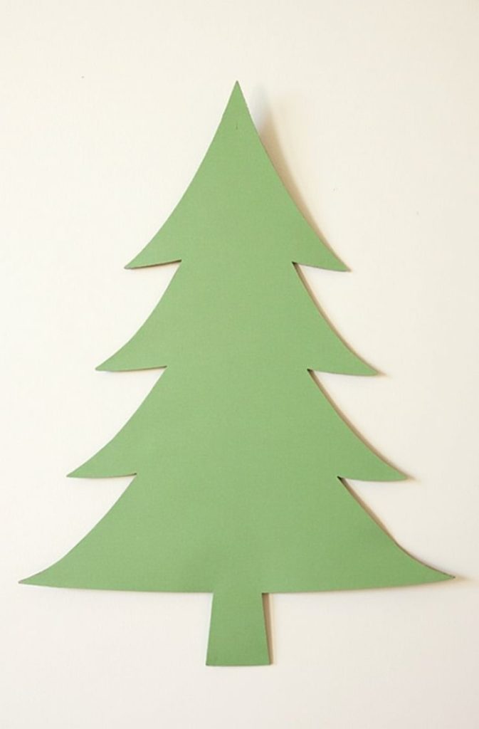 Cardboard Cutout Tree