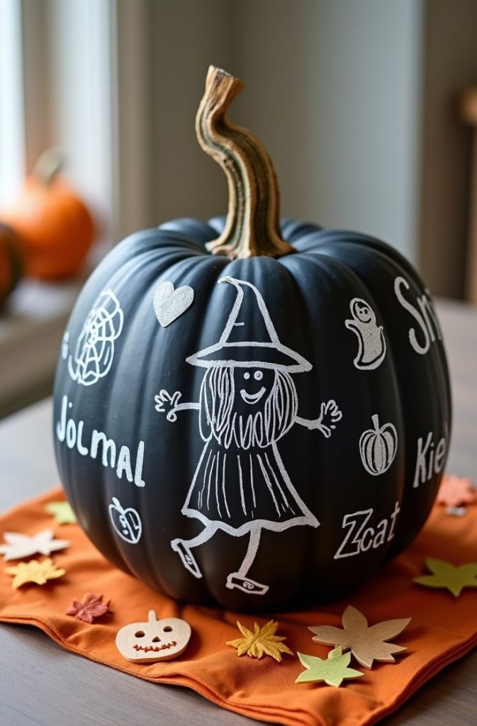 Chalkboard Pumpkin