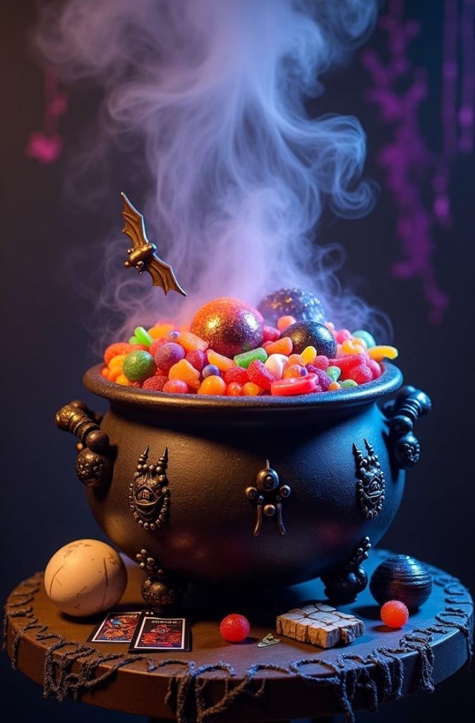 Ghostly Curtain Accents