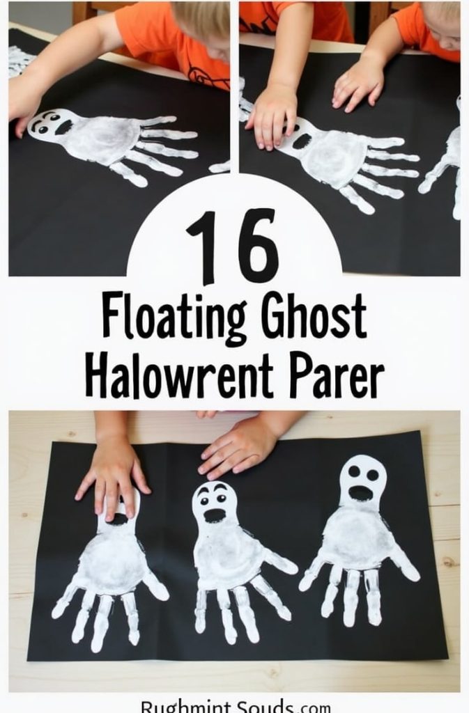 Ghostly Handprint Art