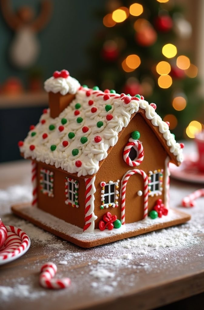 Gingerbread House Display