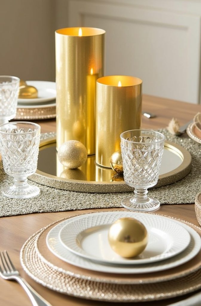 Glamorous Gold and Silver Shine