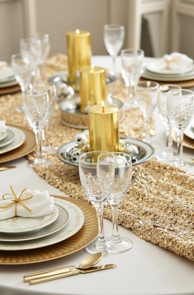 Glamorous Gold and Silver Shine
