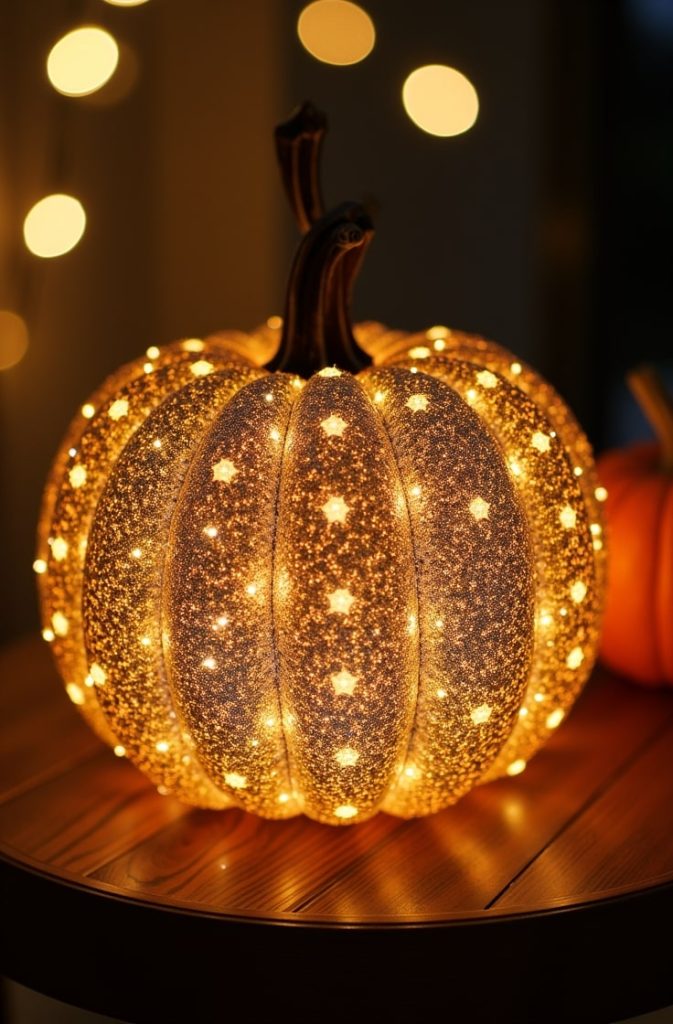 Glitter Glam Pumpkin