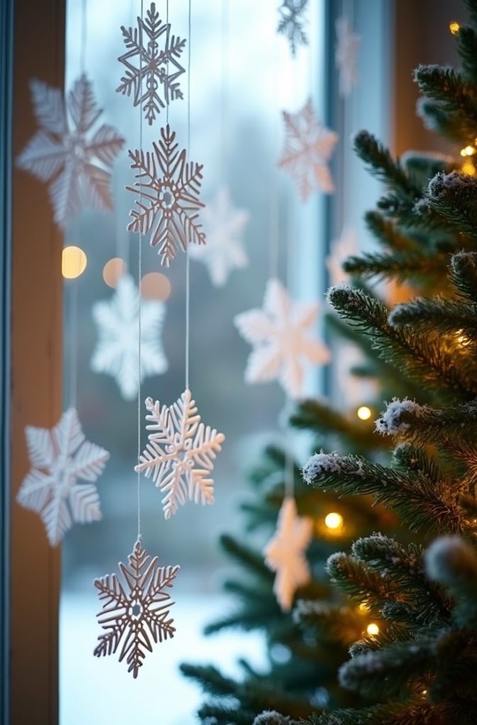 Handmade Paper Snowflakes