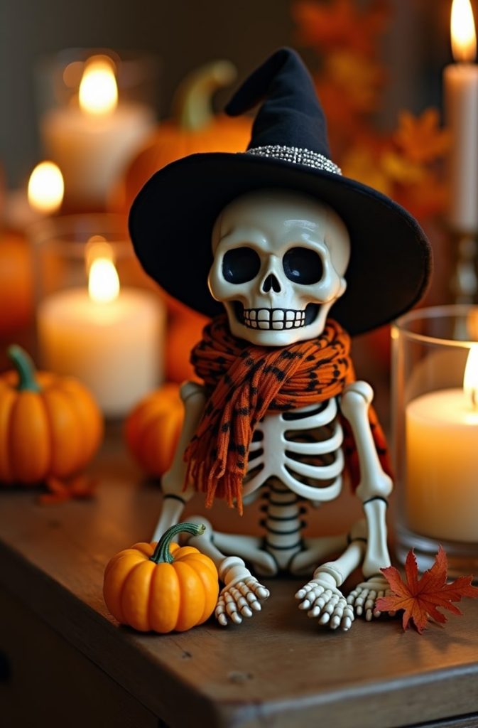 Haunted Bookshelf Styling