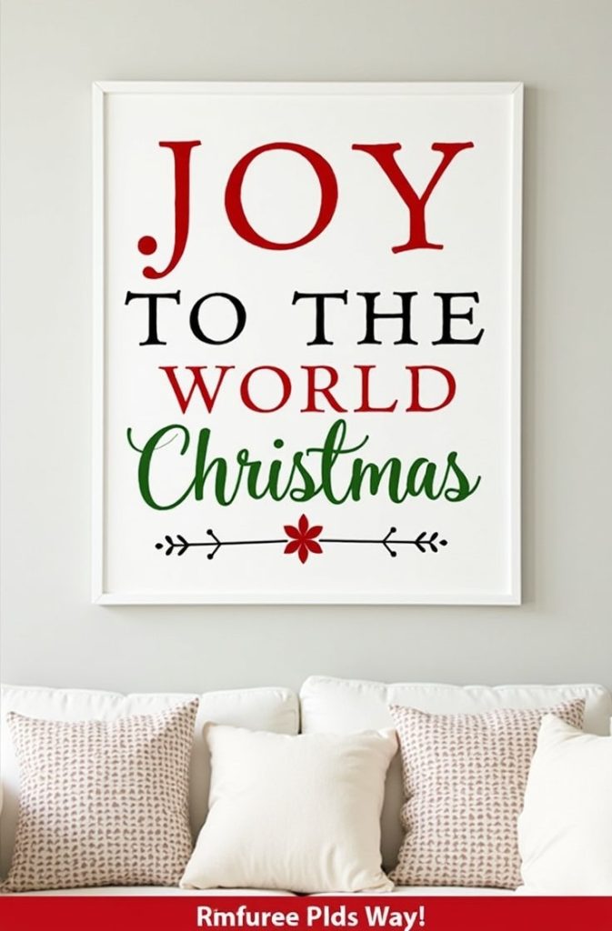 Holiday Quote Canvas