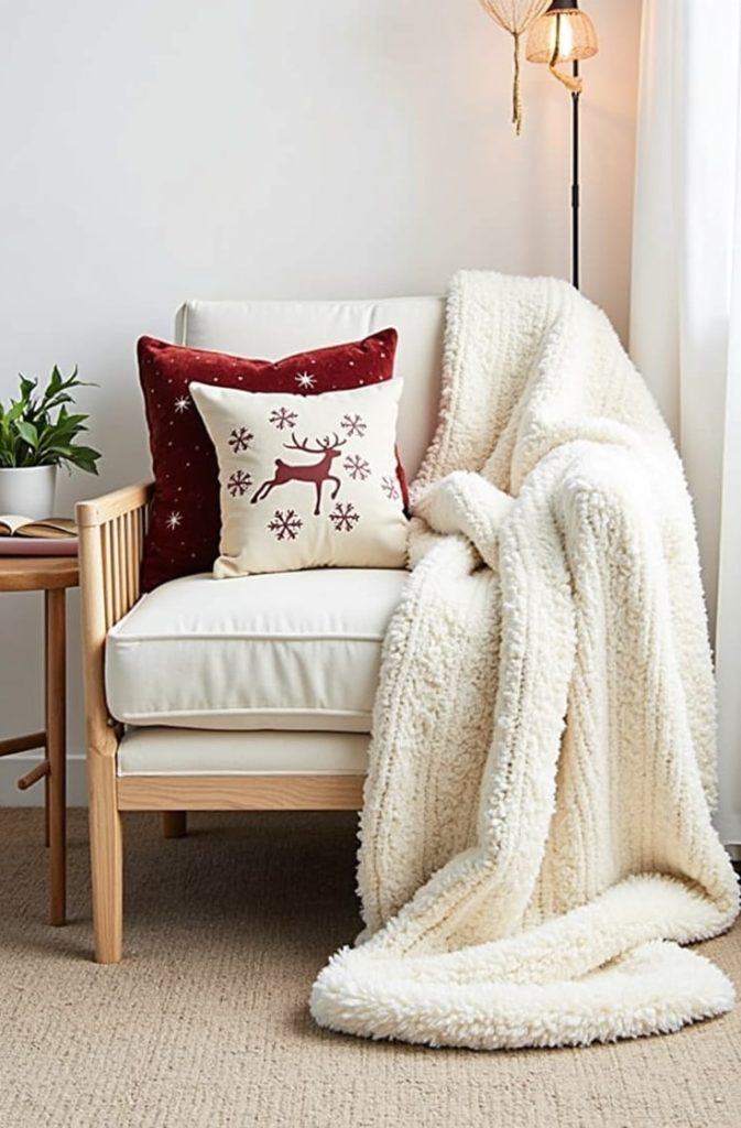 Layer in Cozy Textiles