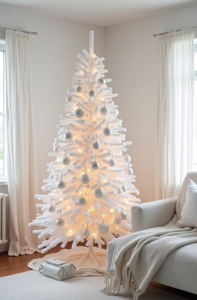 Minimalist Monochrome Tree