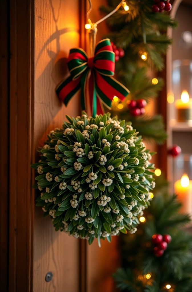 Mistletoe Kissing Ball