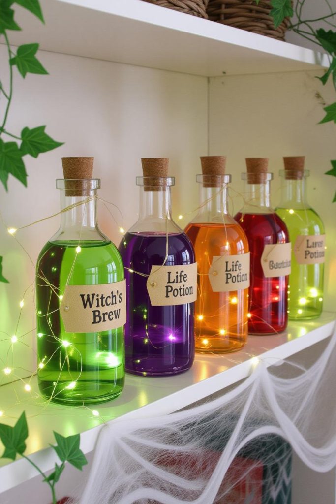 Potion Bottle Display
