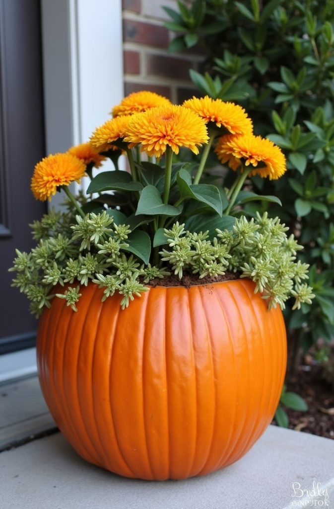 Pumpkin Planter
