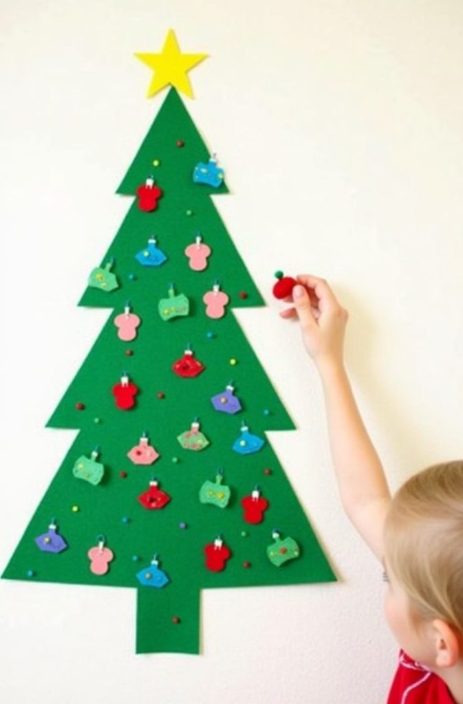  Reusable Felt Tree