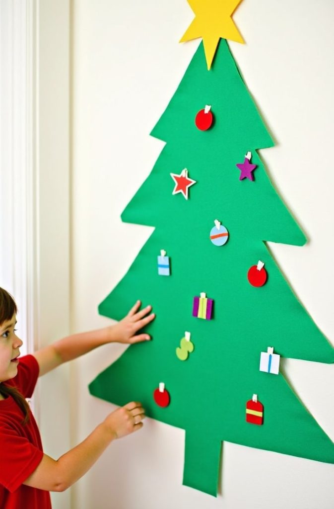 Reusable Felt Tree