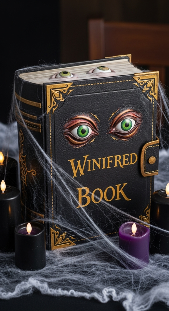 Sanderson Sisters’ Spellbook Centerpiece